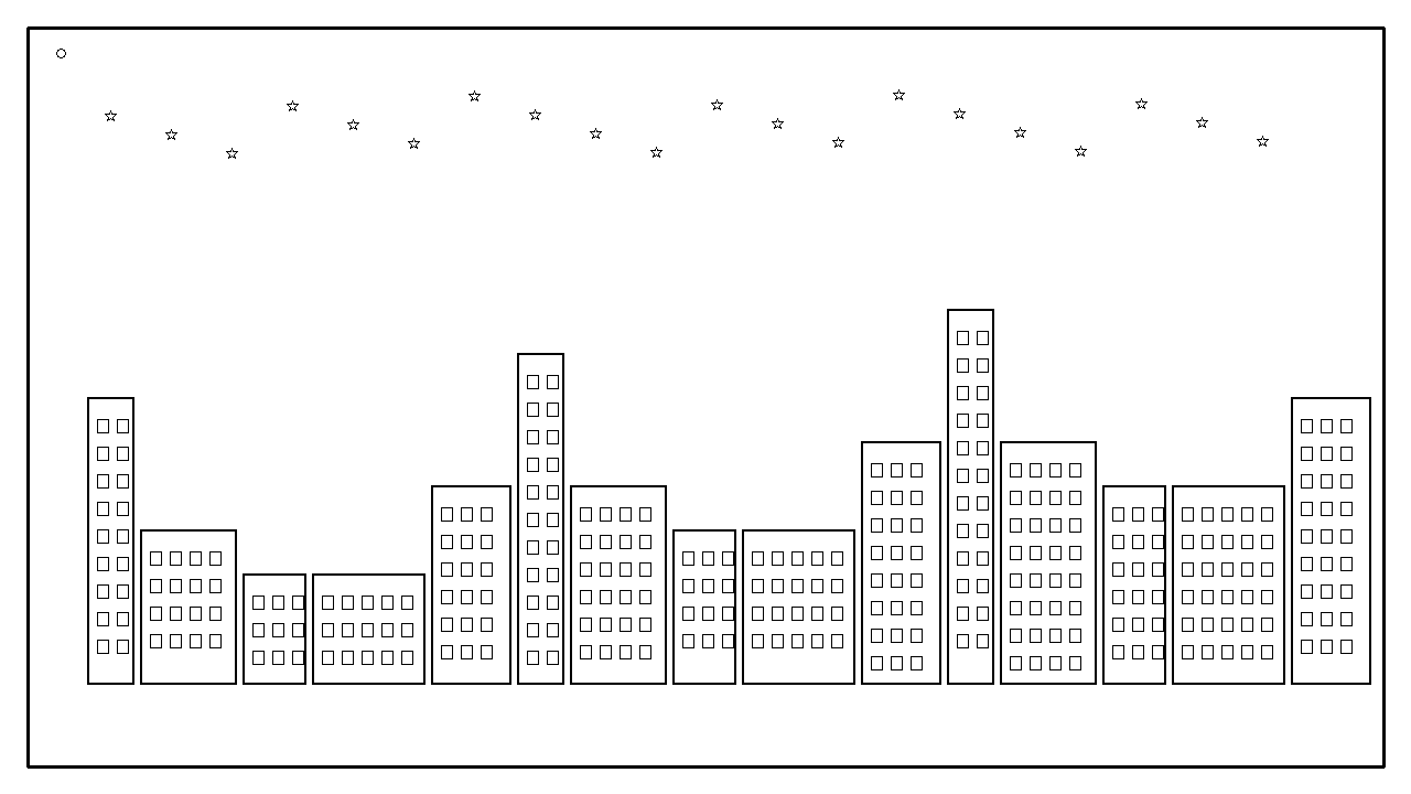 Origami Crane Flock Coloring Page