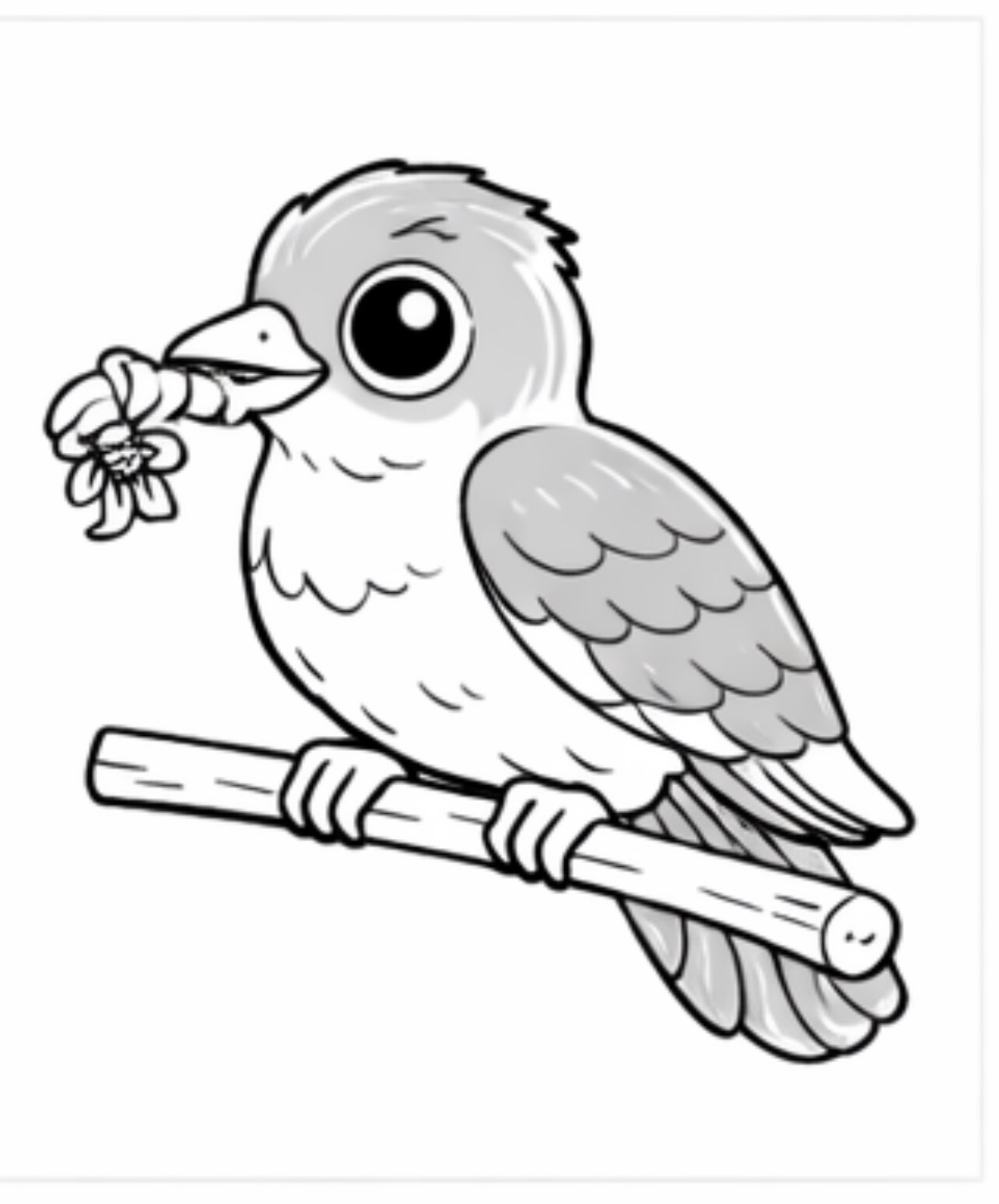 Bird with a Worm