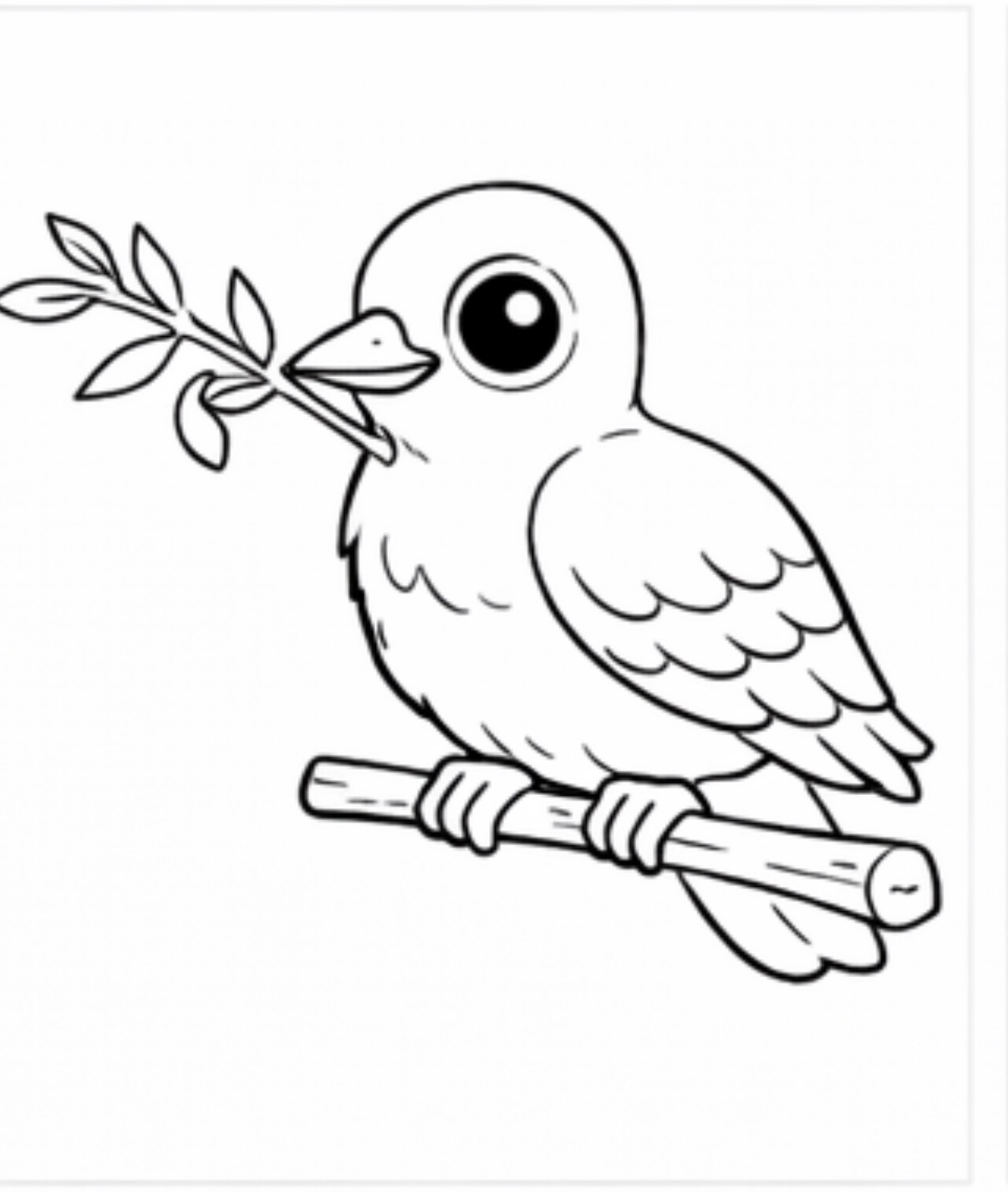 Dove with an Olive Branch