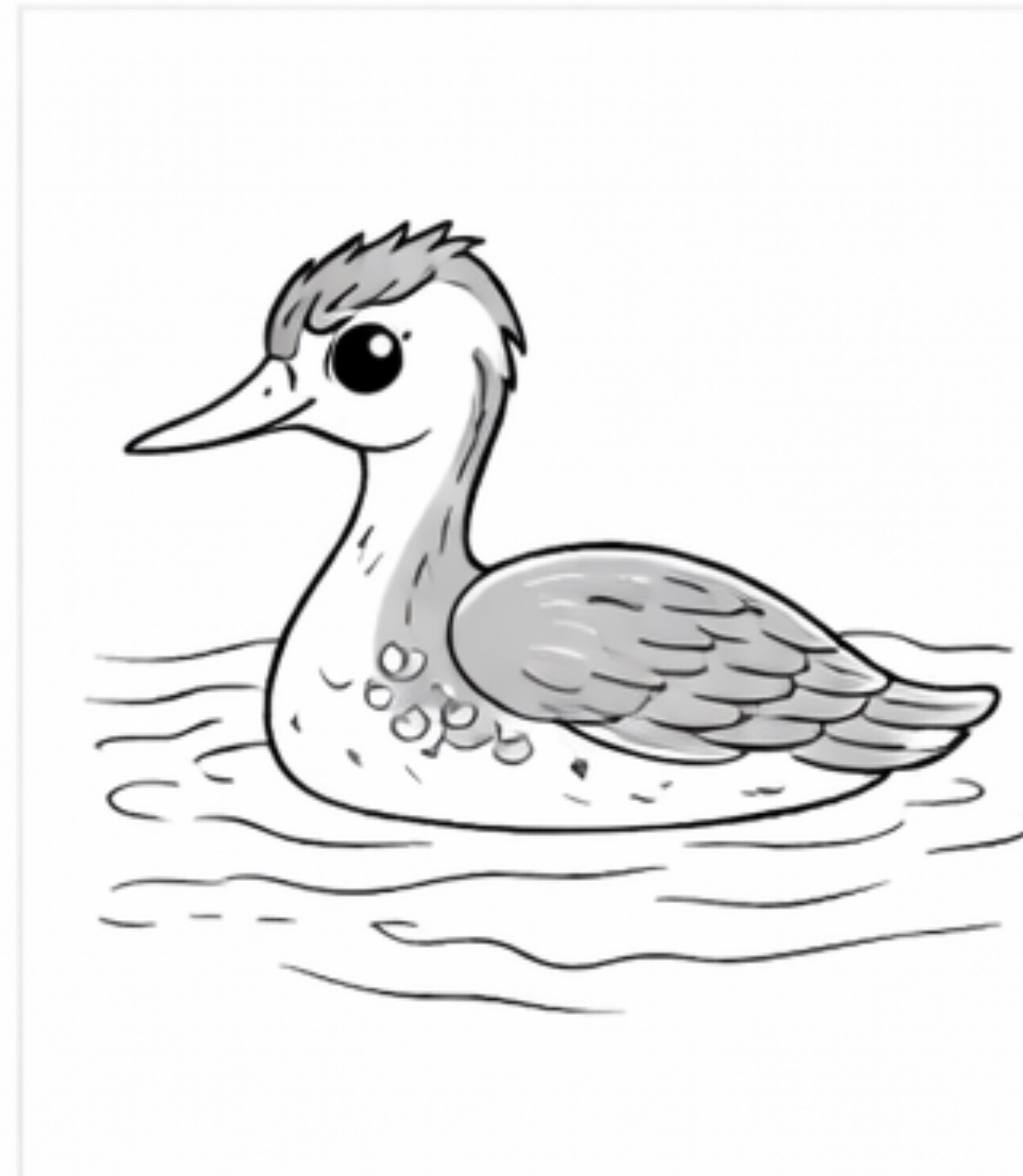 Duck Swimming
