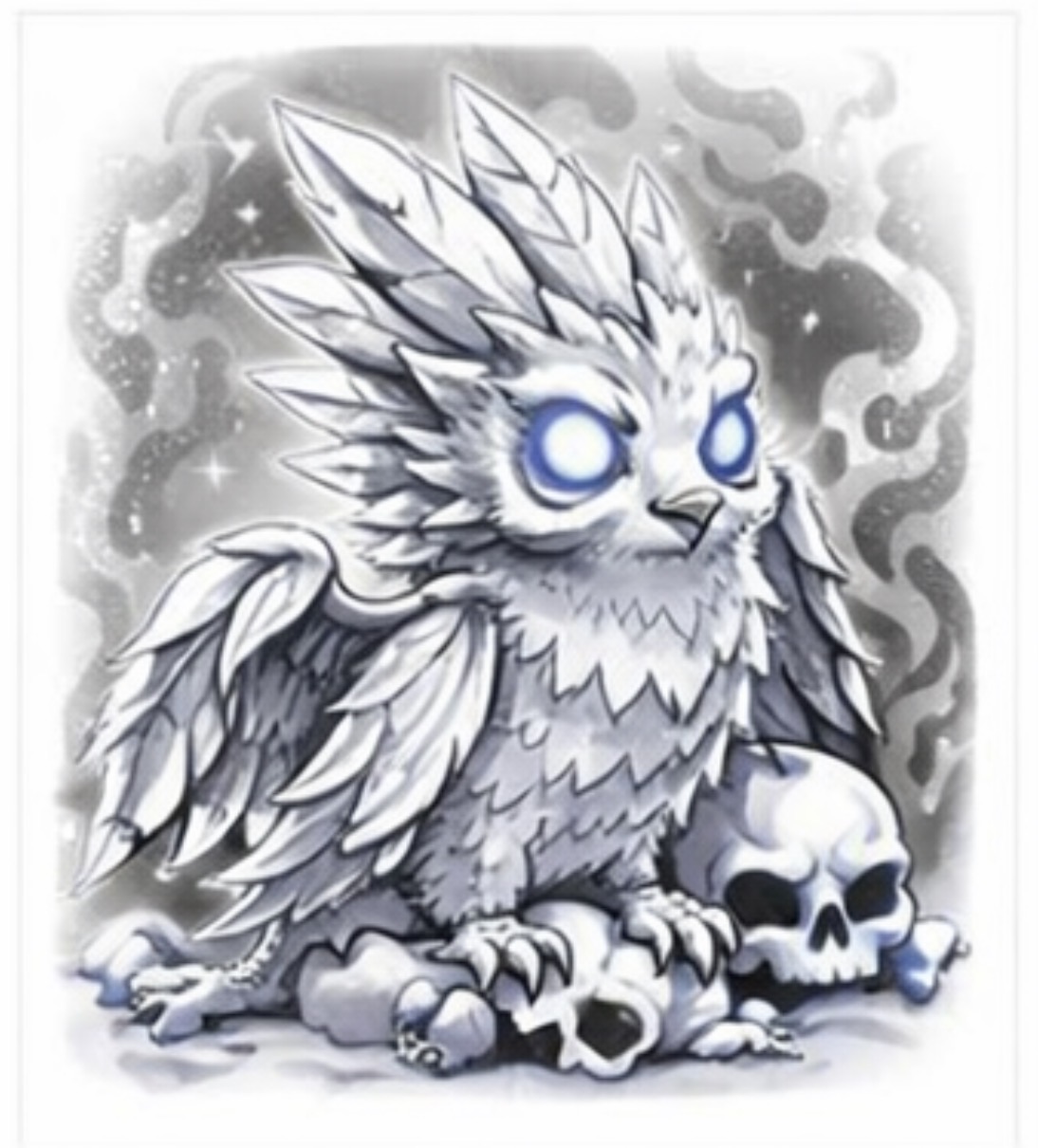 Glowing-Eyed Owl