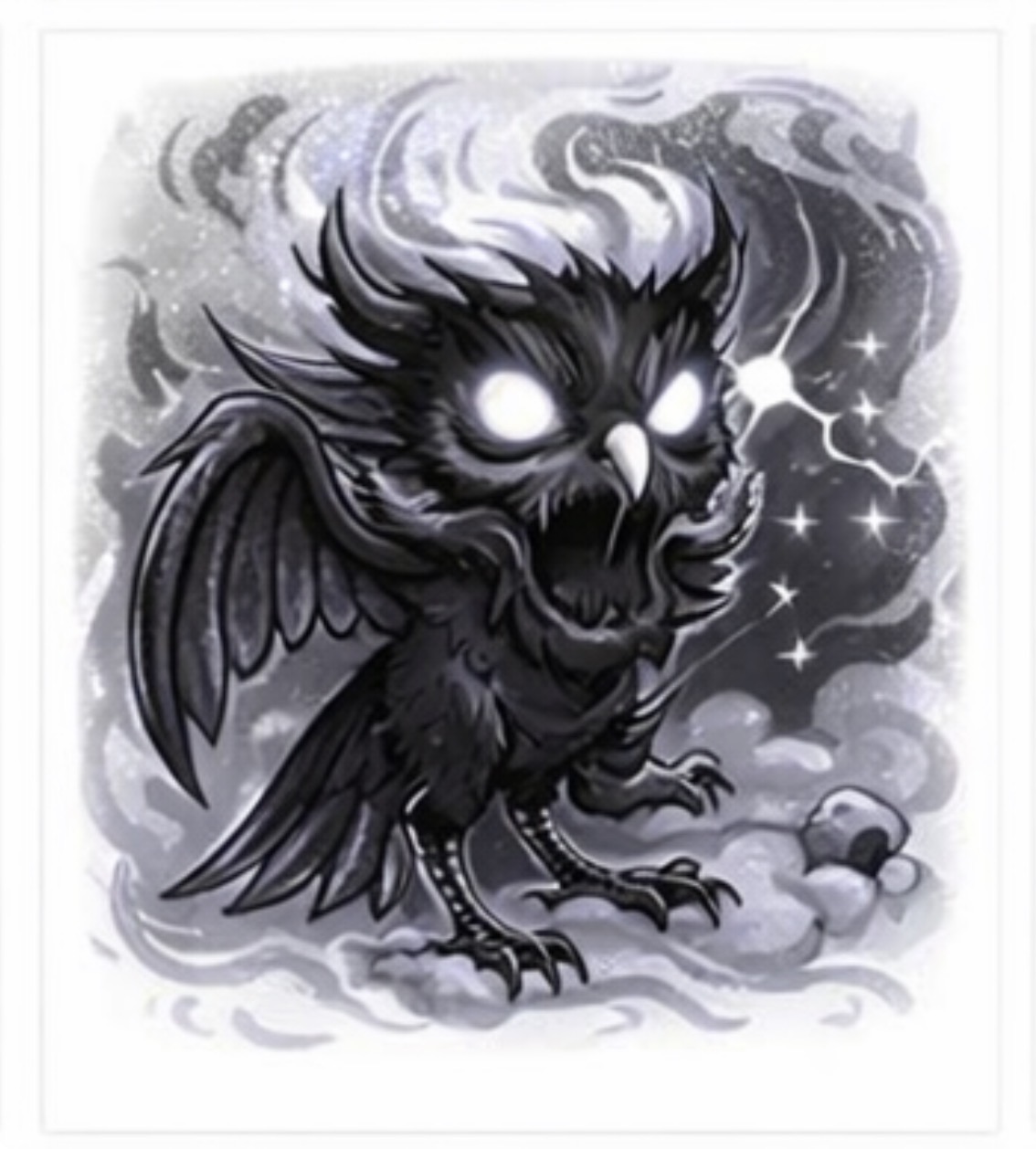 Shadow Owl in the Night