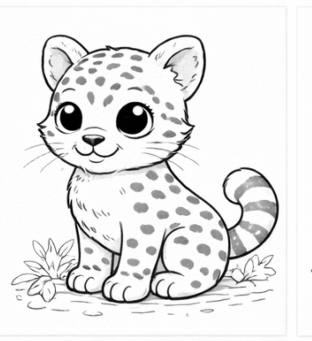 Spotted Wildcat Cub