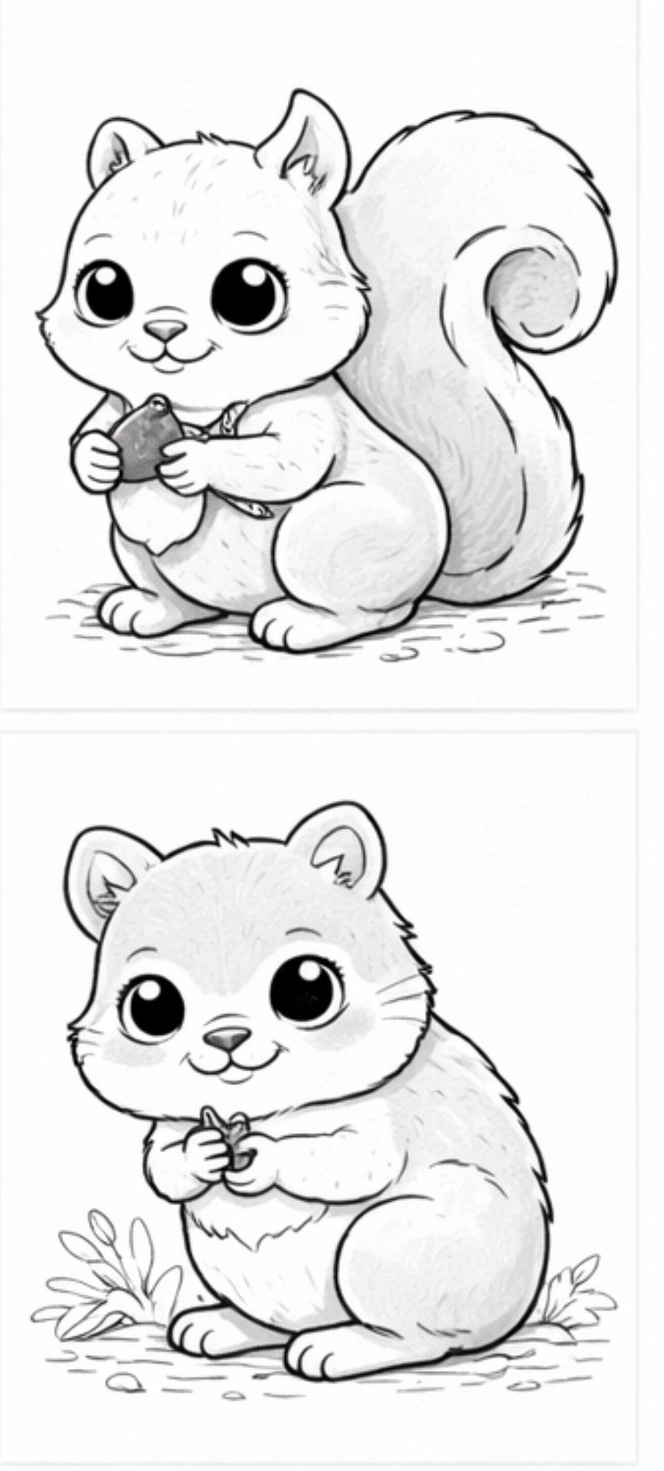 Squirrel Pair