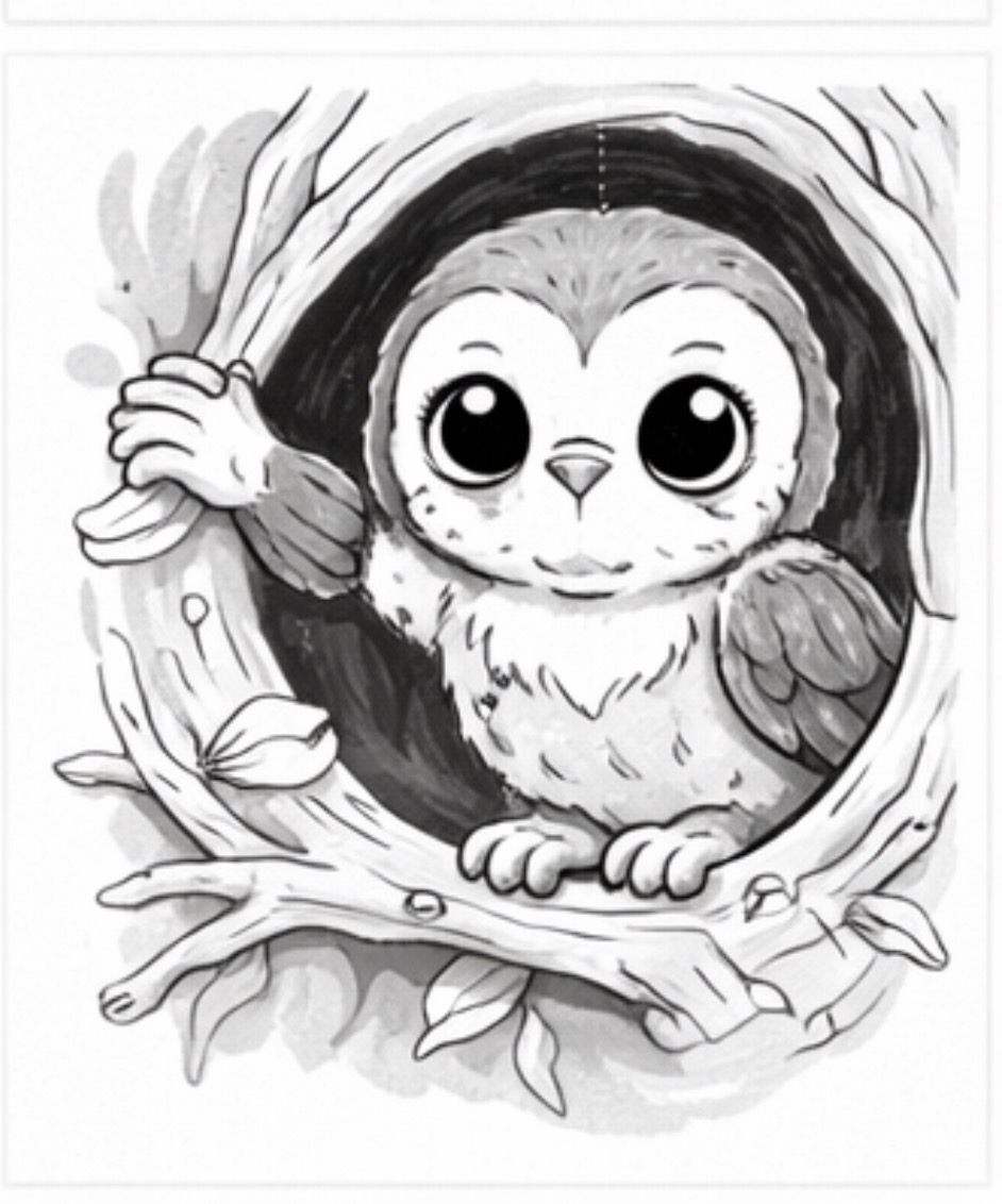 Owl in a Tree