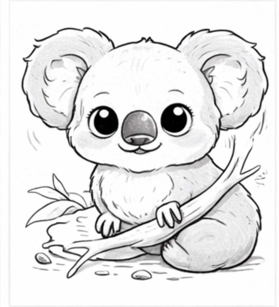 Koala in a Tree