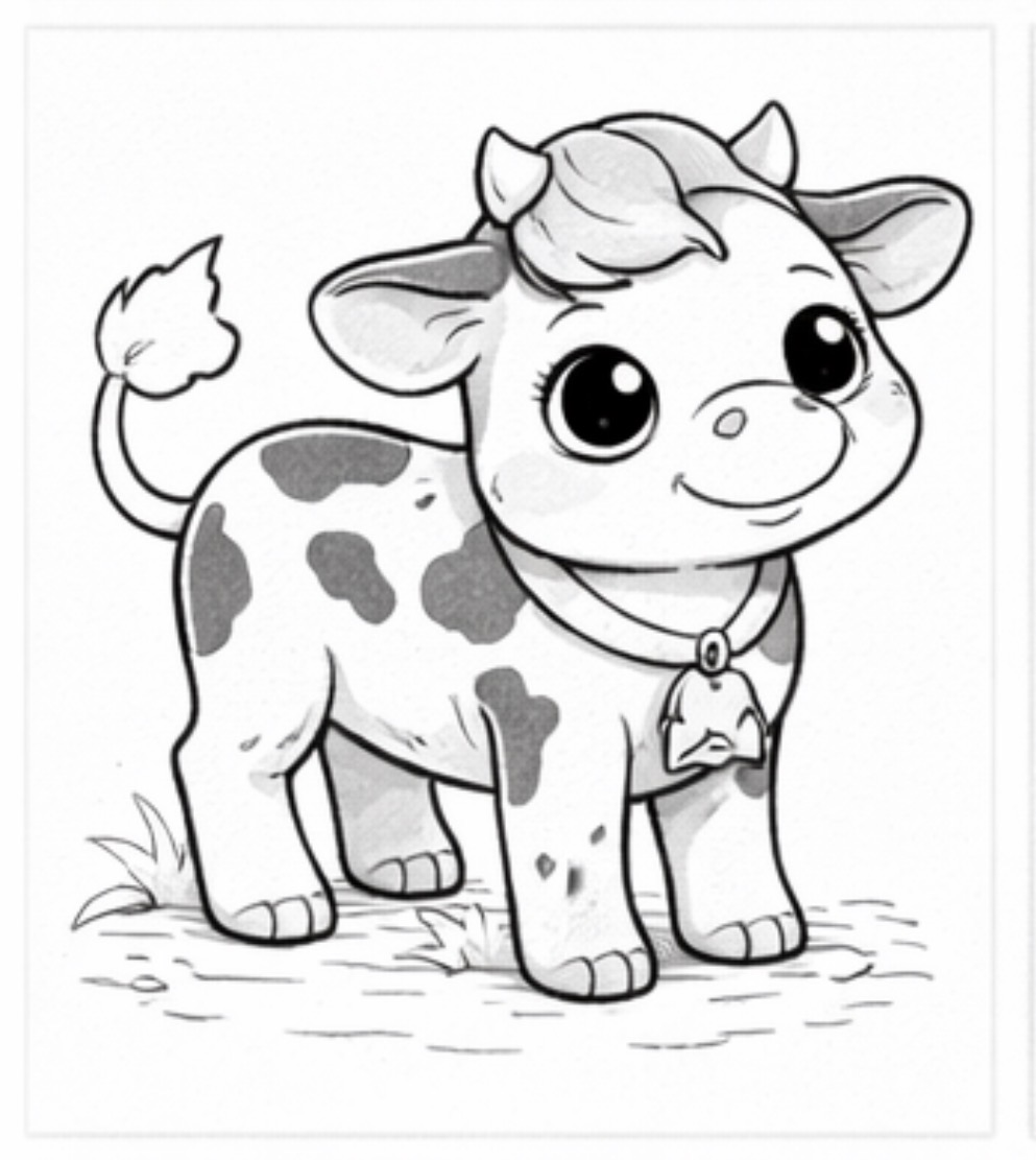 Cow with a Bell