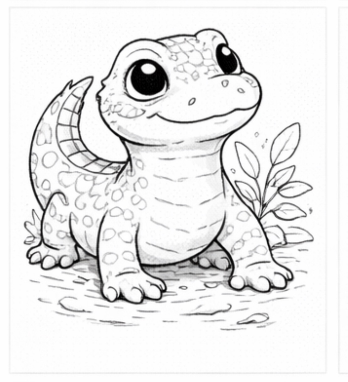 Lizard Standing
