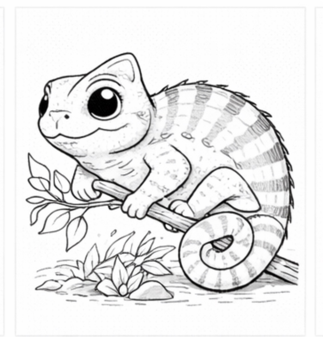 Chameleon on a Branch