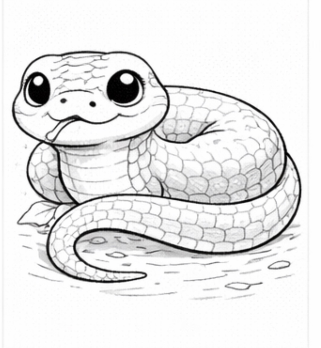 Coiled Snake