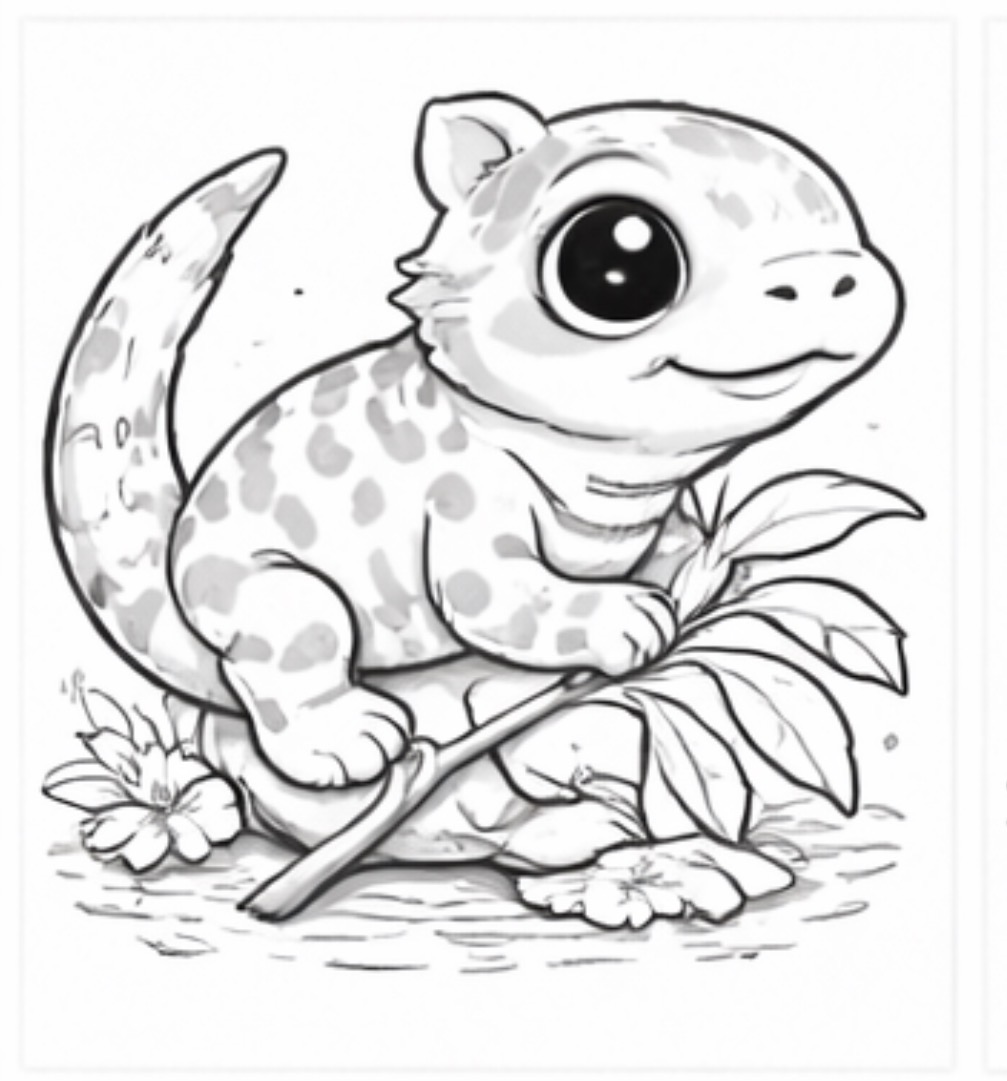 Lizard on a Branch
