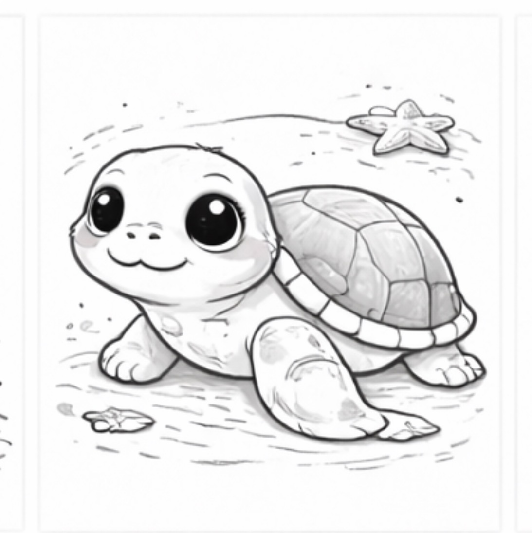 Baby Turtle on the Beach