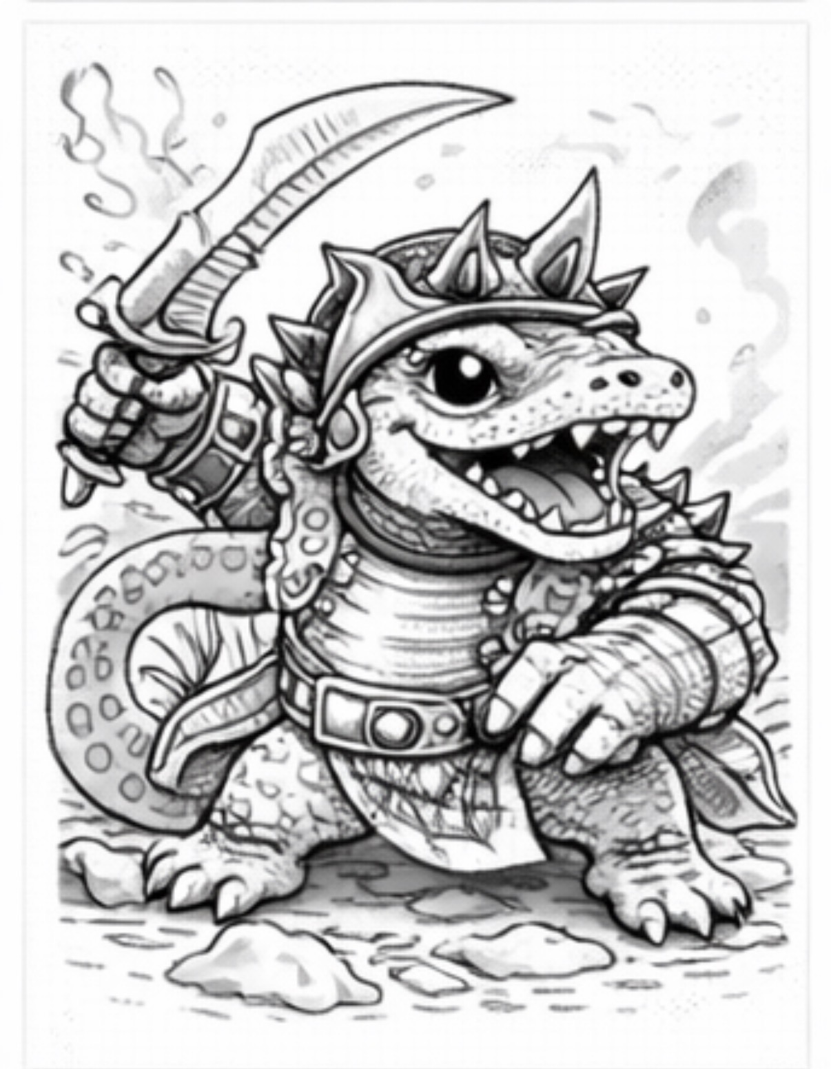 Armored Dragon Warrior