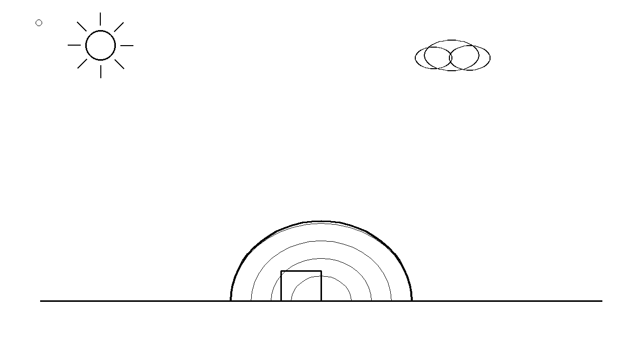 Architecture Collage Coloring Page