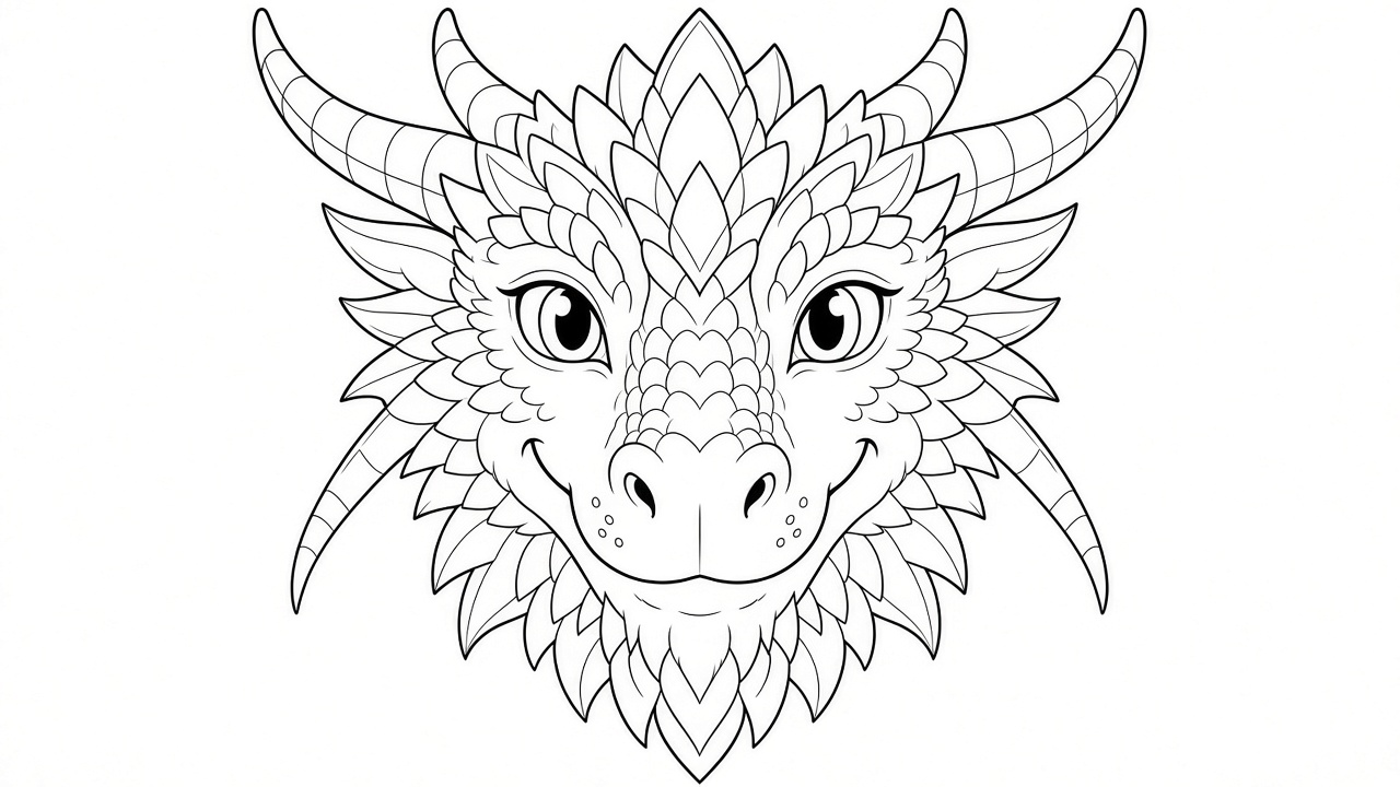Armored Dragon Head