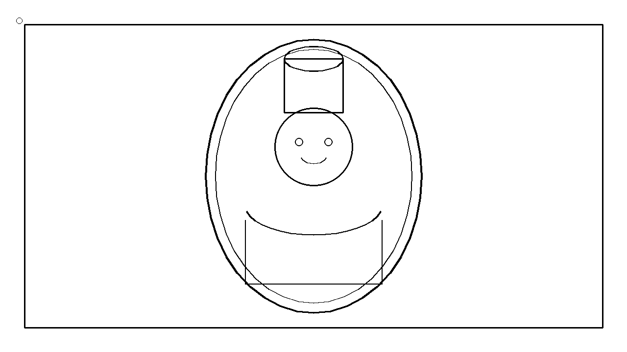 Artist Beret Palette Coloring Page