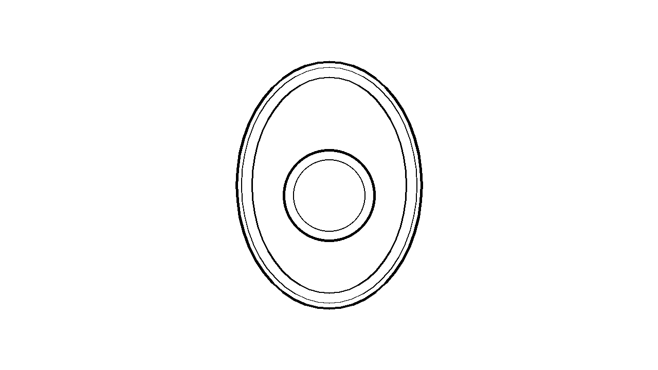 Avocado Half Pit Coloring Page