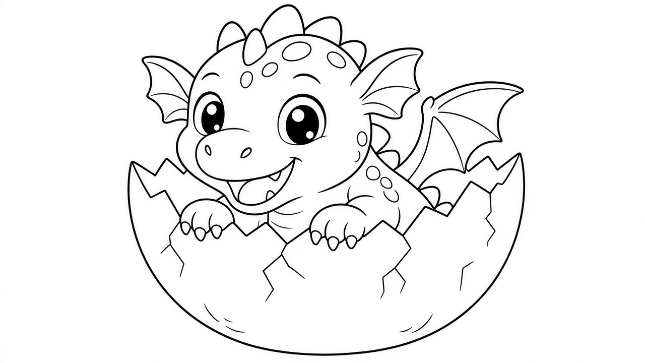 Baby Dragon Hatching