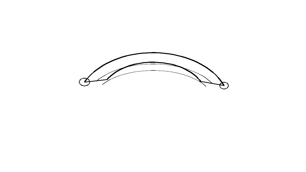 Banana Curve Coloring Page