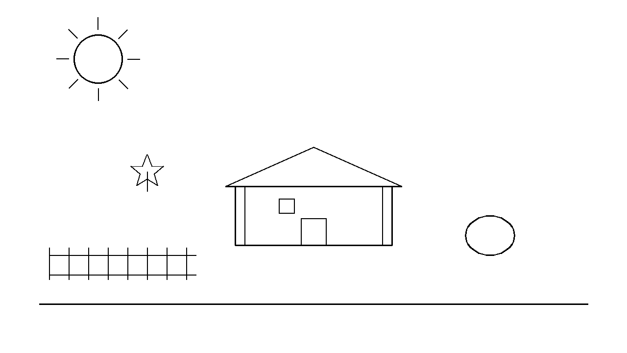 Barn Harvest Scene Coloring Page
