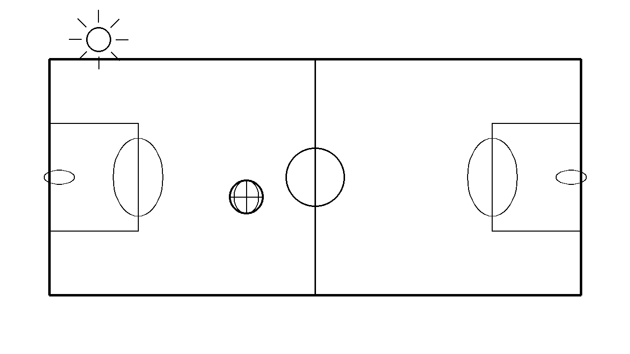 Basketball Court Lines Coloring Page