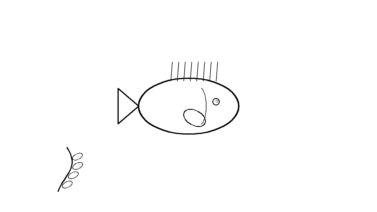 Bass Freshwater Fish Coloring Page