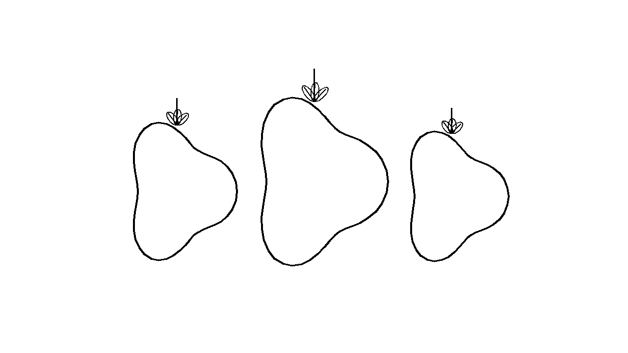 Bell Pepper Trio Coloring Page