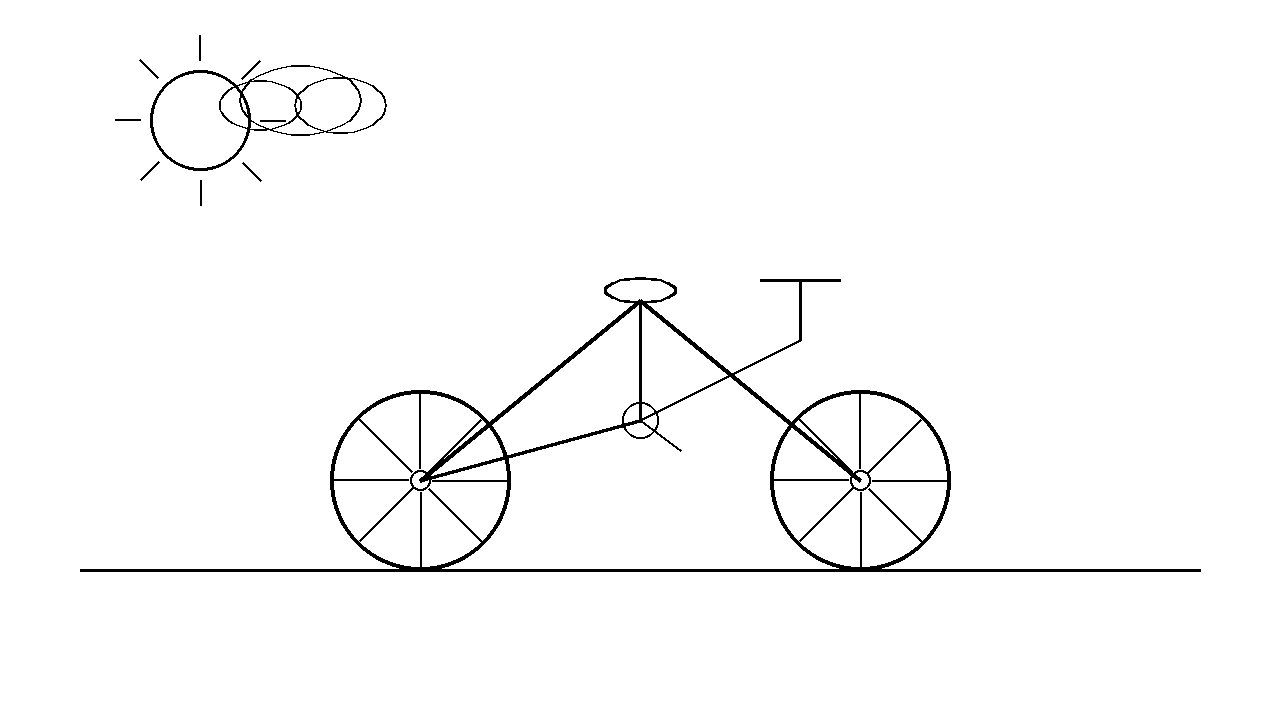 Bicycle Adventure Coloring Page