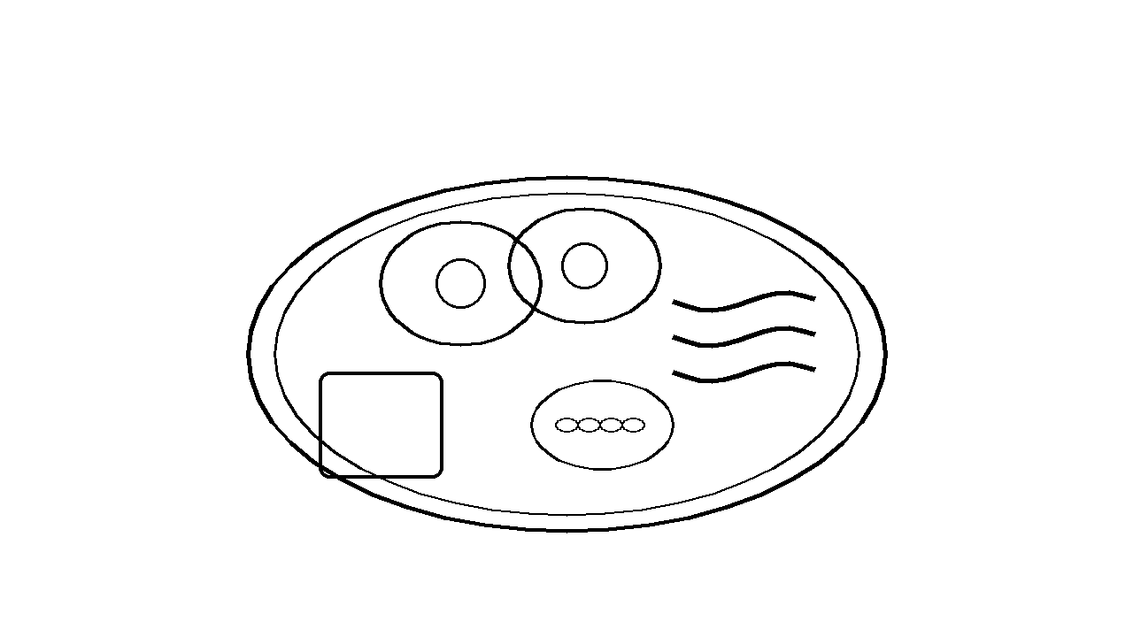 Big Breakfast Plate Coloring Page