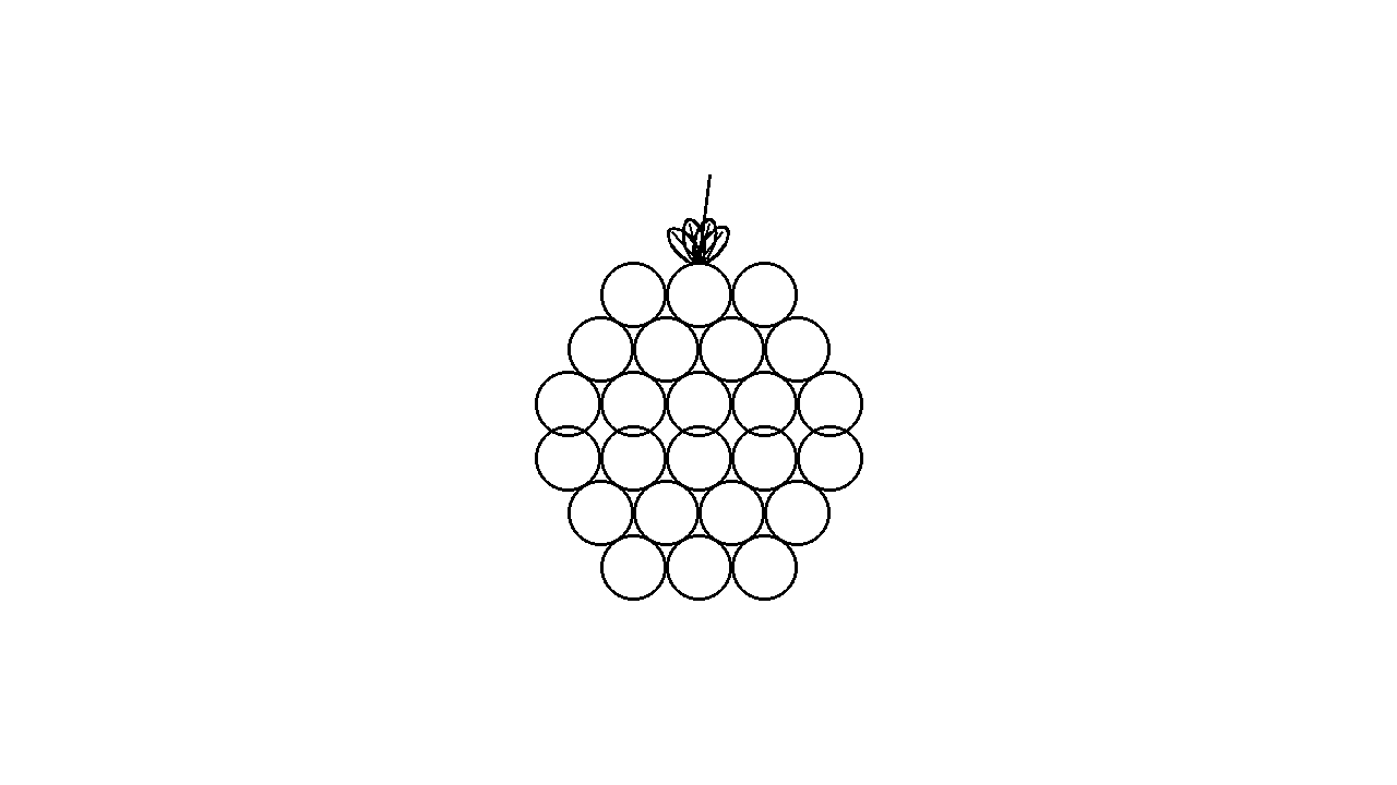Blackberry Cluster Coloring Page