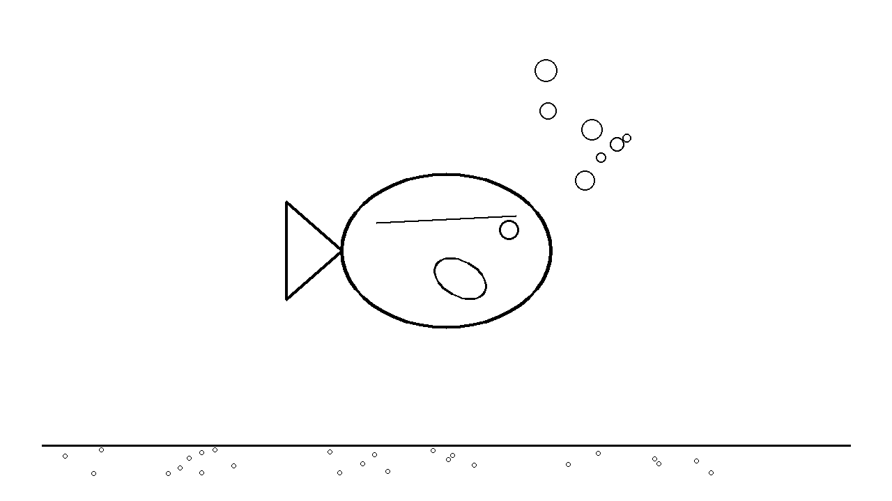 Blue Tang Reef Fish Coloring Page