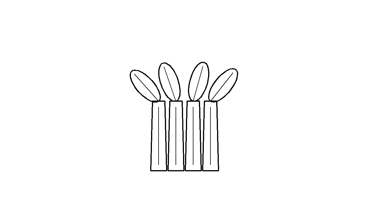 Bok Choy Greens Coloring Page