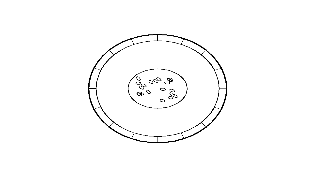Cantaloupe Melon Half Coloring Page