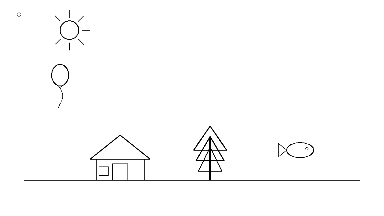 Castle Highland Flag Coloring Page