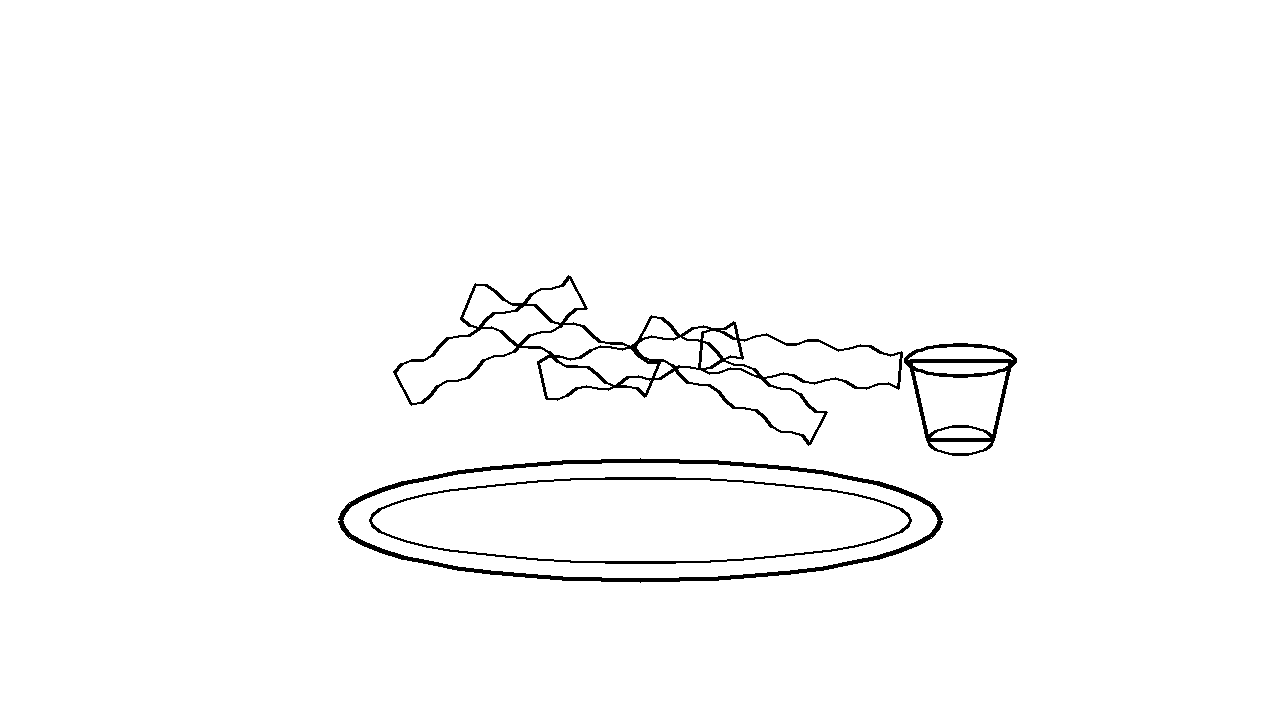 Churros With Dip Coloring Page