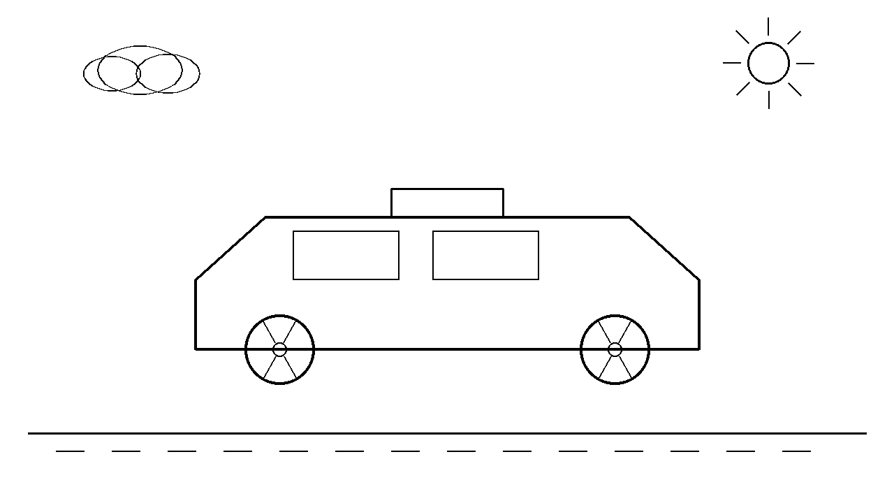City Taxi Cab Coloring Page