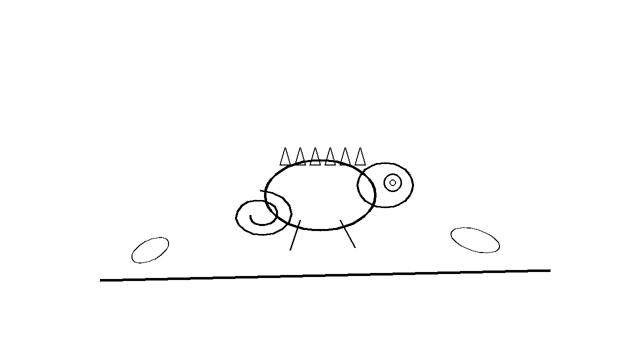 Colorful Chameleon Coloring Page