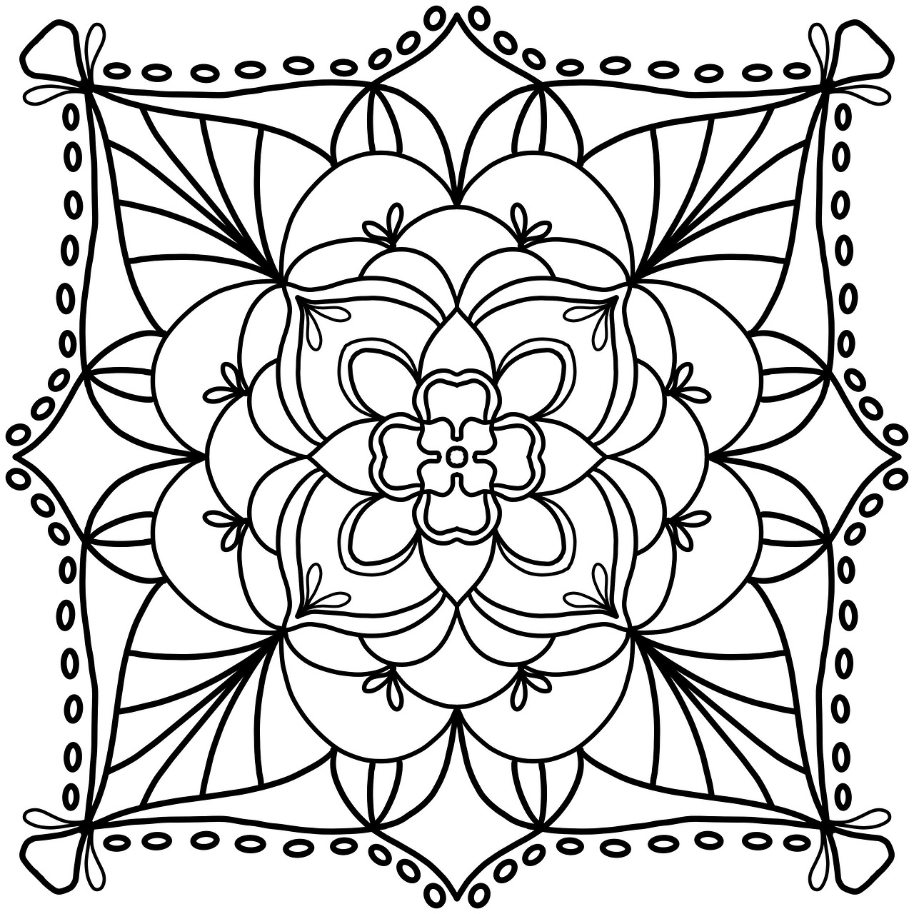 Floral Mandala