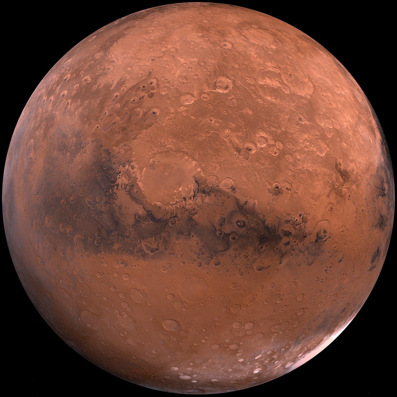 Close-Up of Mars