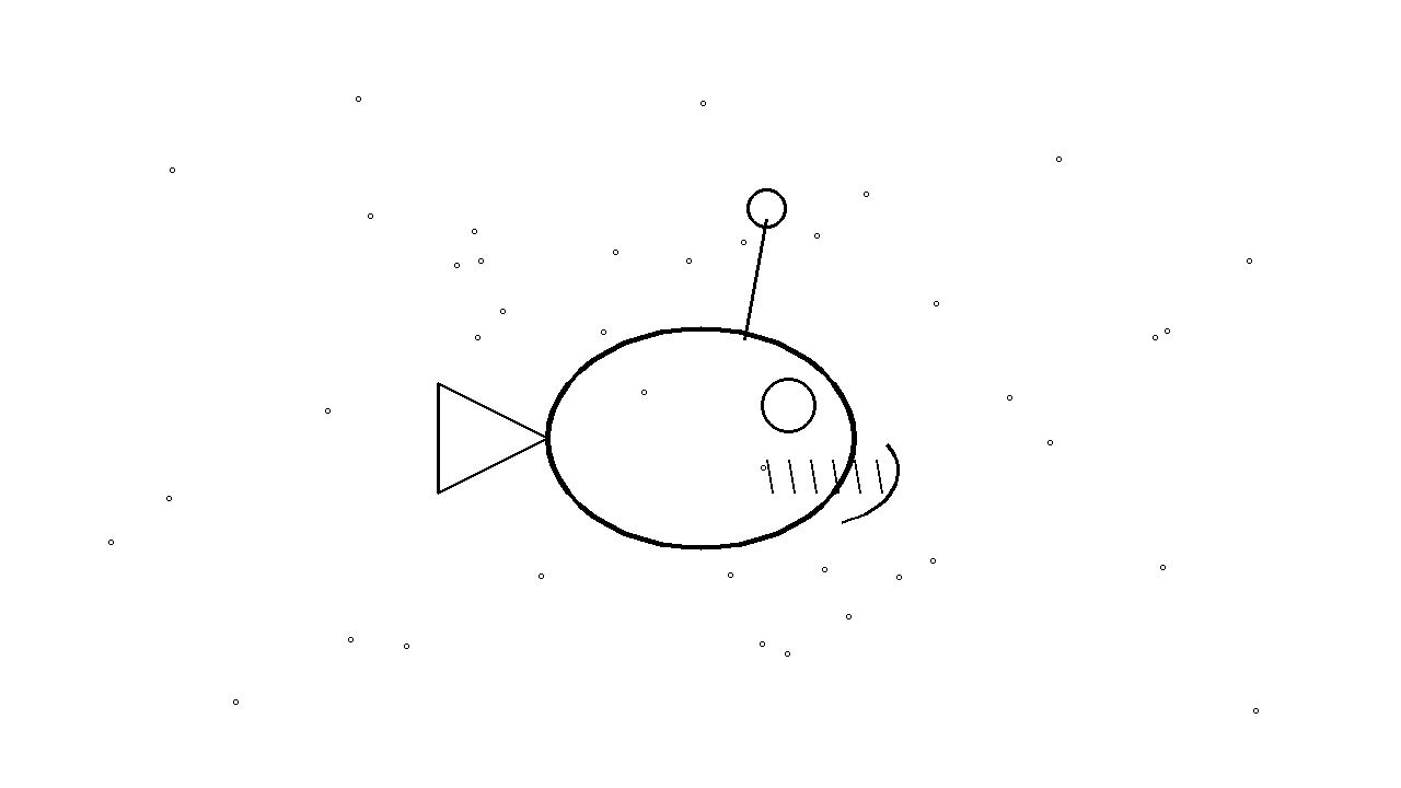 Deep Sea Anglerfish Coloring Page