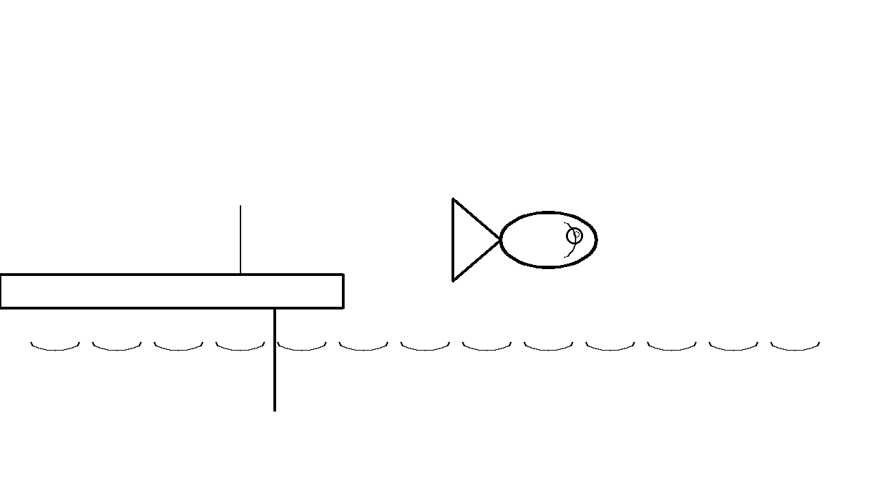 Dock Fishing Scene Coloring Page