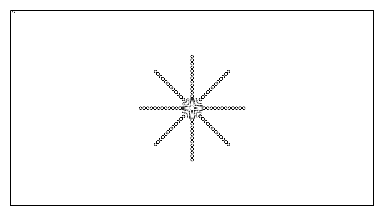 Dot Flower Petals Coloring Page