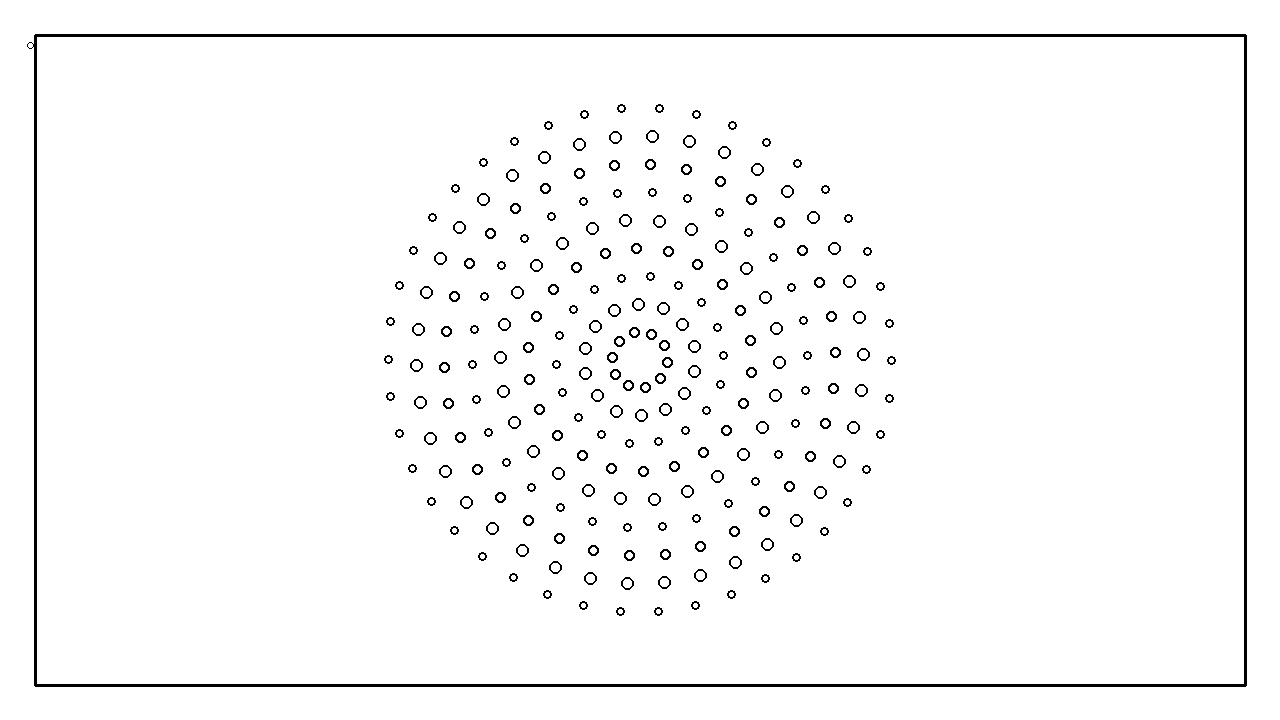 Dot Mandala Circles Coloring Page