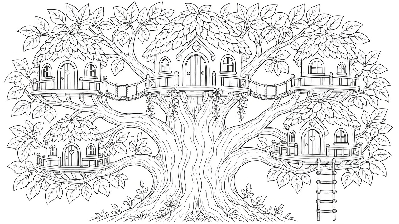 Elf Village Treehouse