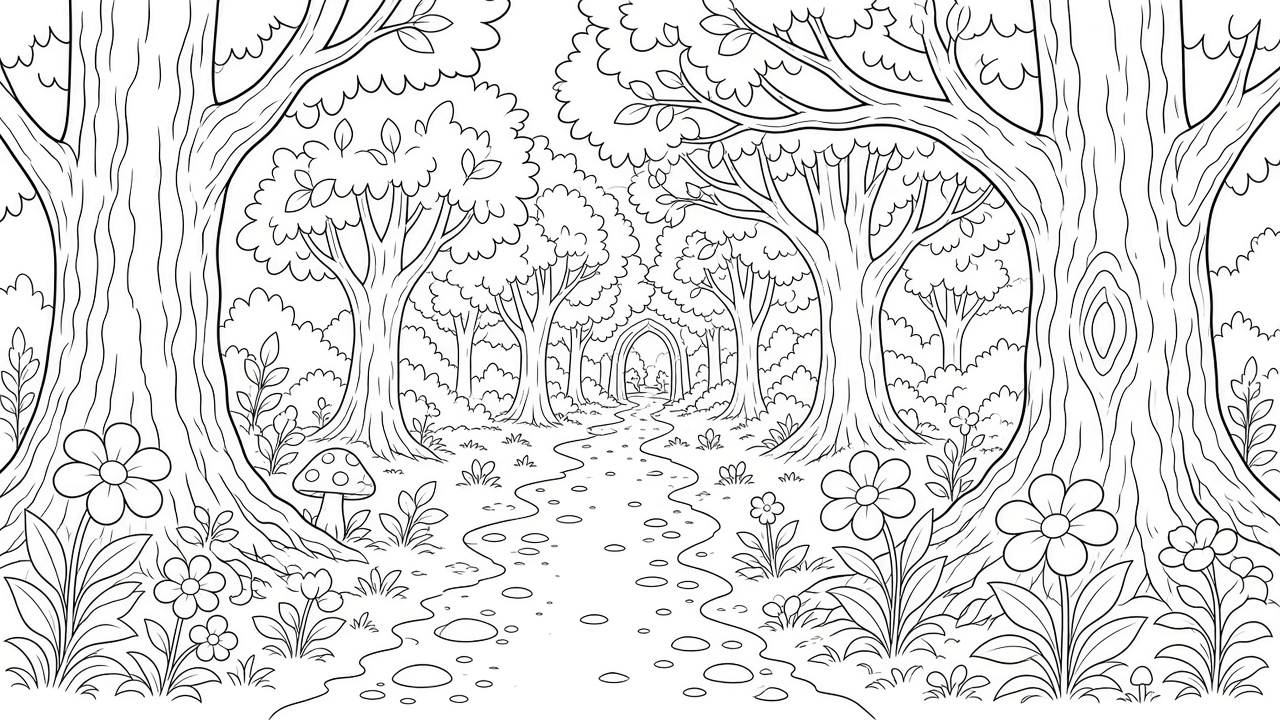 Enchanted Forest Path