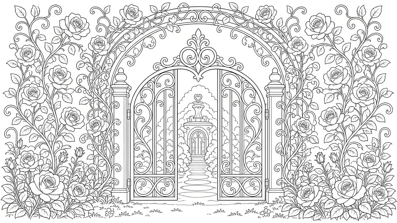 Enchanted Rose Garden