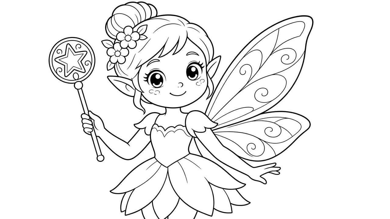 Fairy with Magic Wand