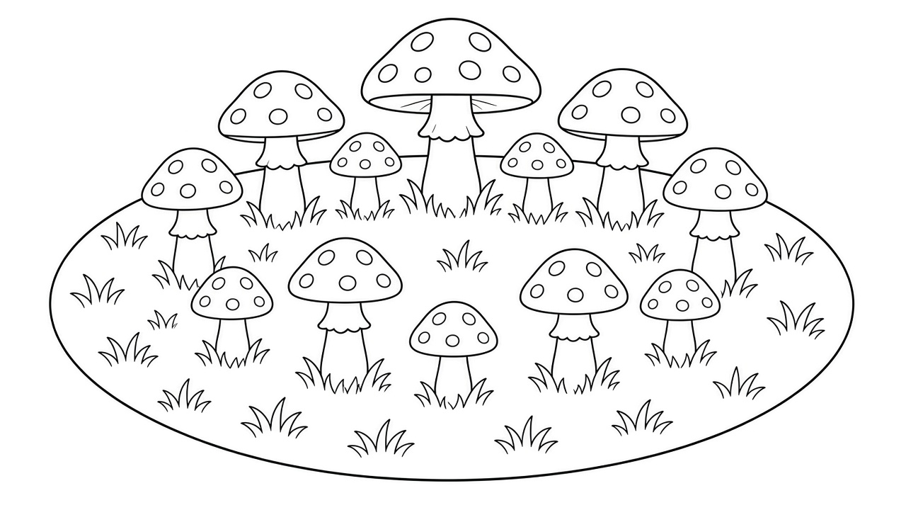 Fairy Ring Mushrooms