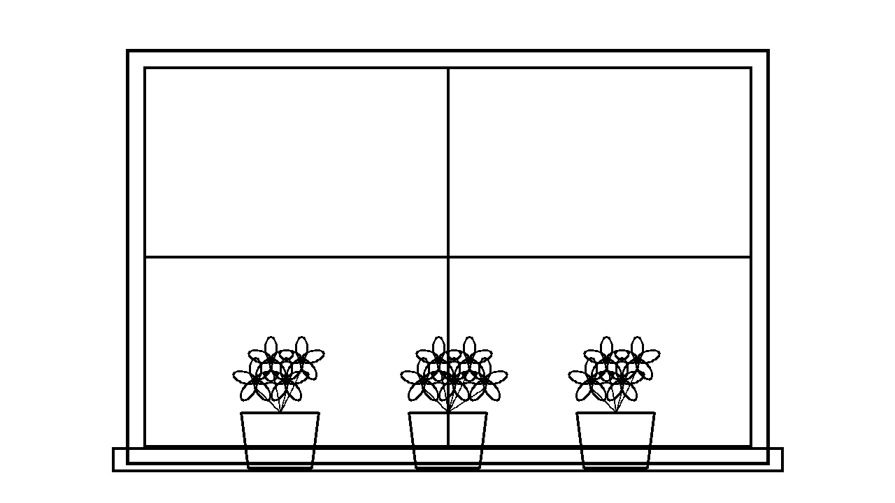 Flower Pot Window