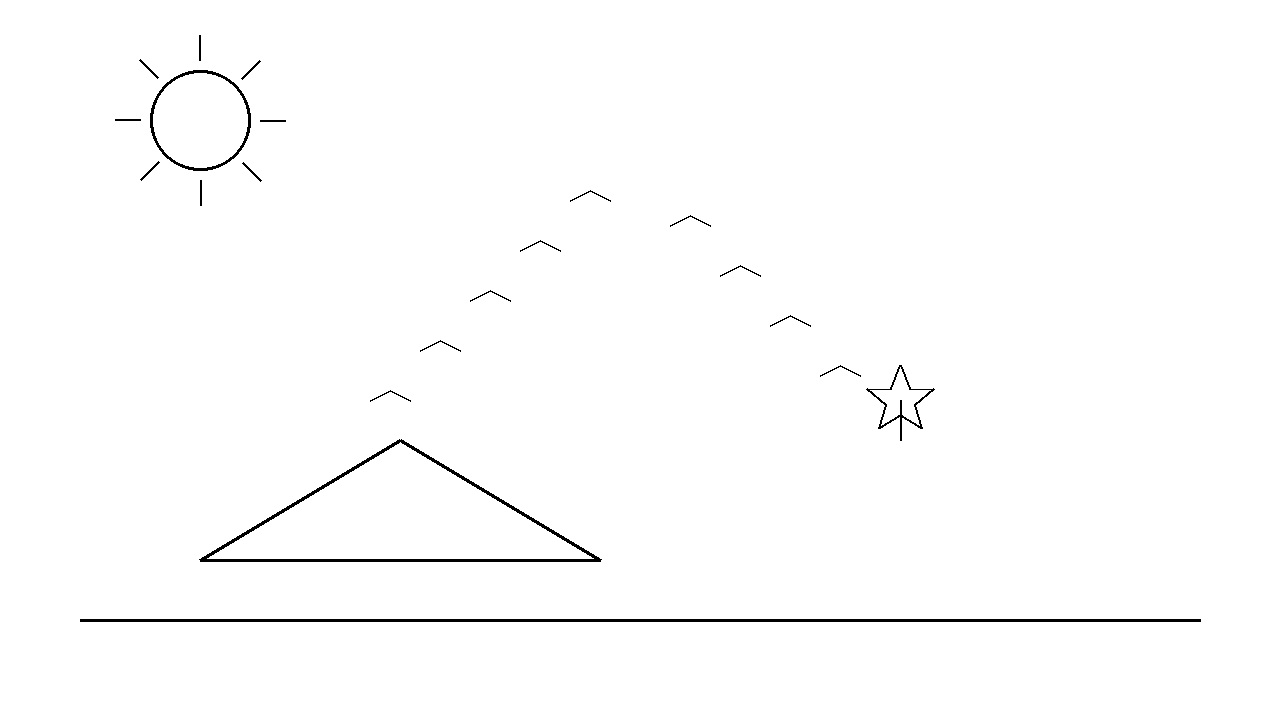 Flying Geese V Coloring Page